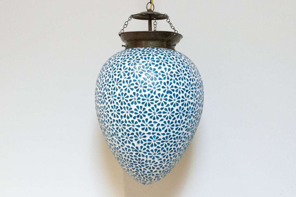 Crystal Flower Mosaic Lamp