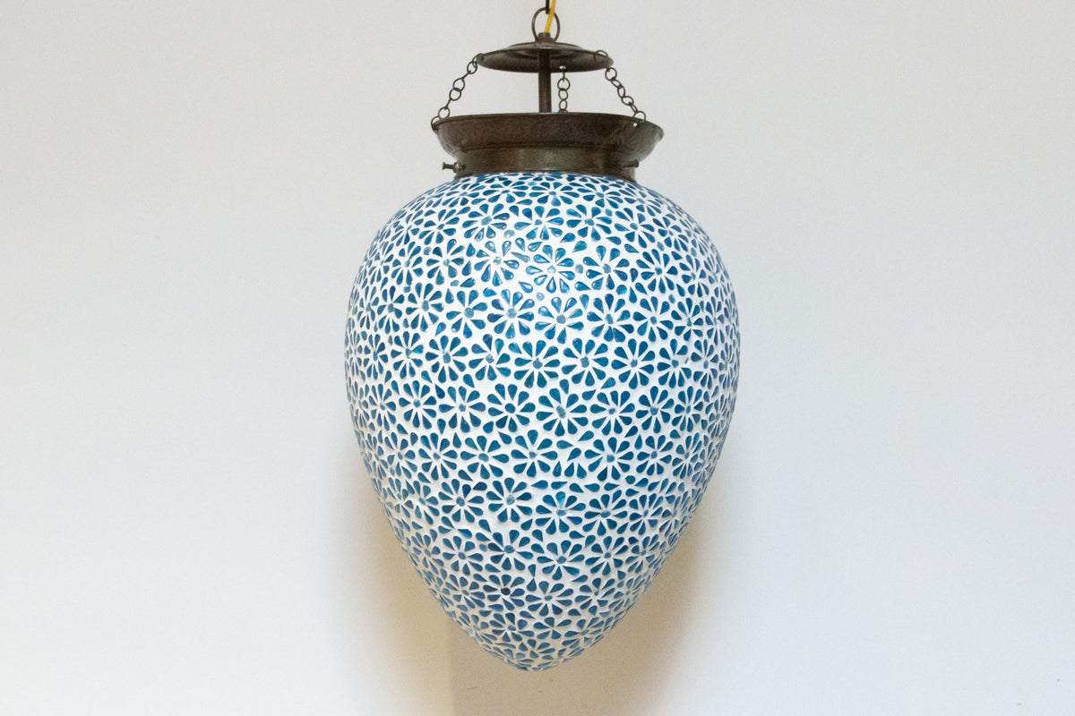 Crystal Flower Mosaic Lamp