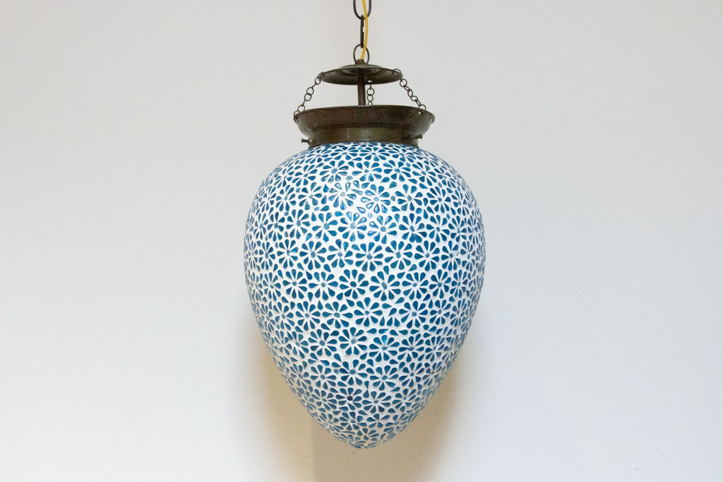 Crystal Flower Mosaic Lamp