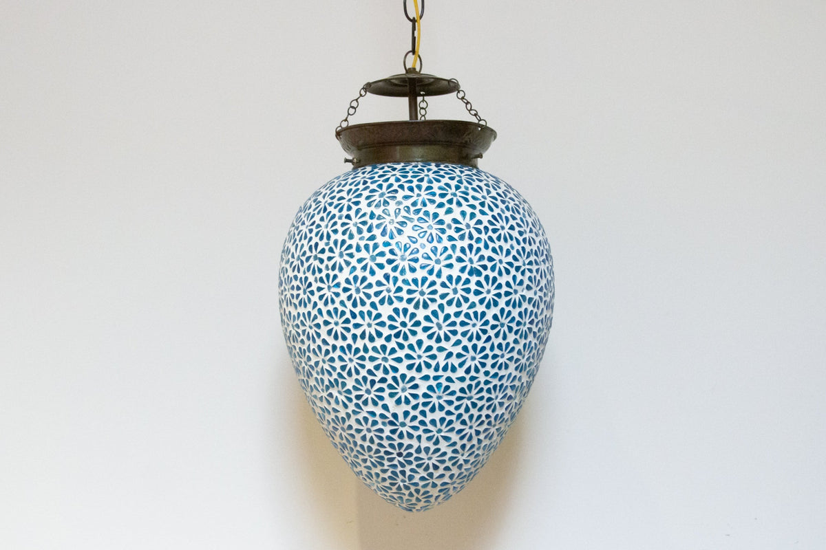 Crystal Flower Mosaic Lamp