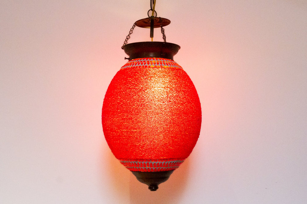 Fuchsia Pendant Sphere Lantern