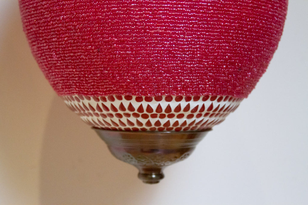 Fuchsia Pendant Sphere Lantern