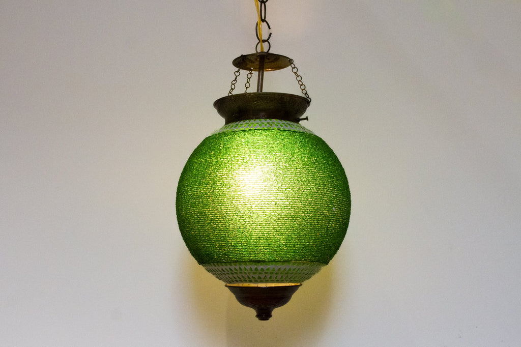 Meadow Beaded Pendant Sphere Lantern