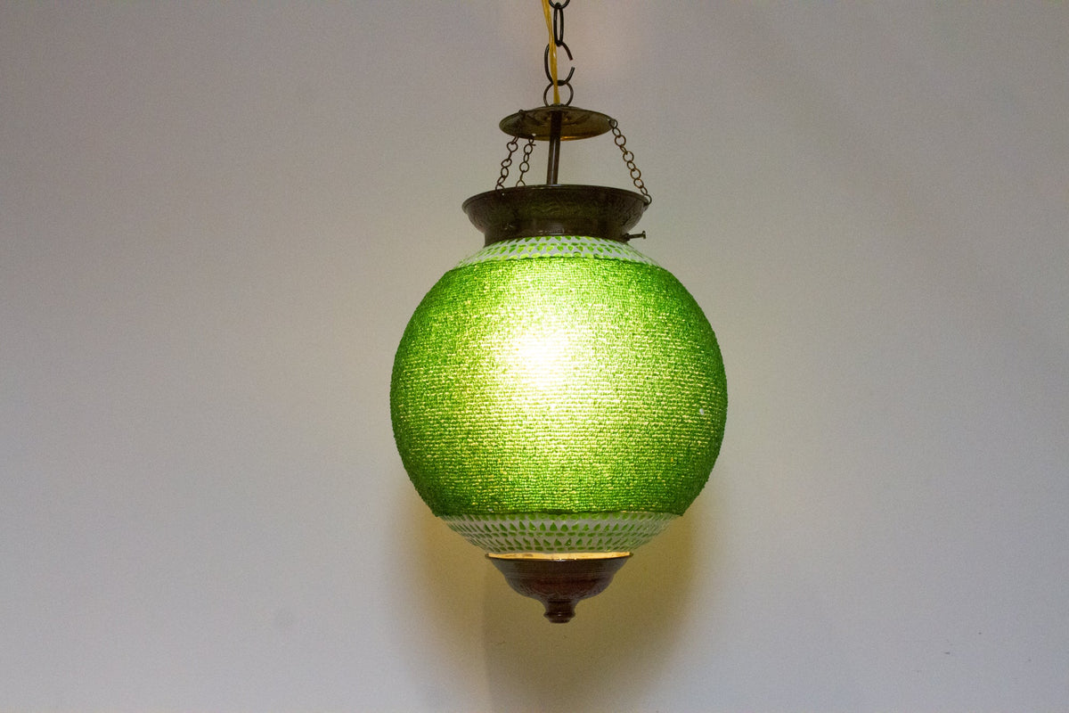 Meadow Beaded Pendant Sphere Lantern