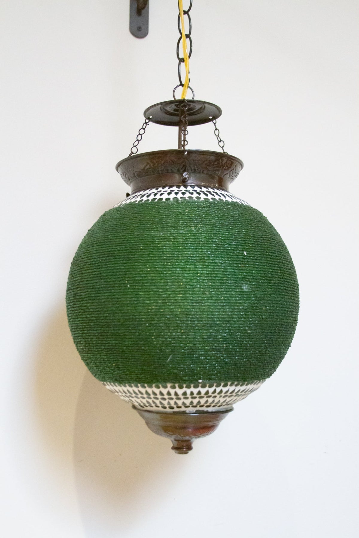 Meadow Beaded Pendant Sphere Lantern
