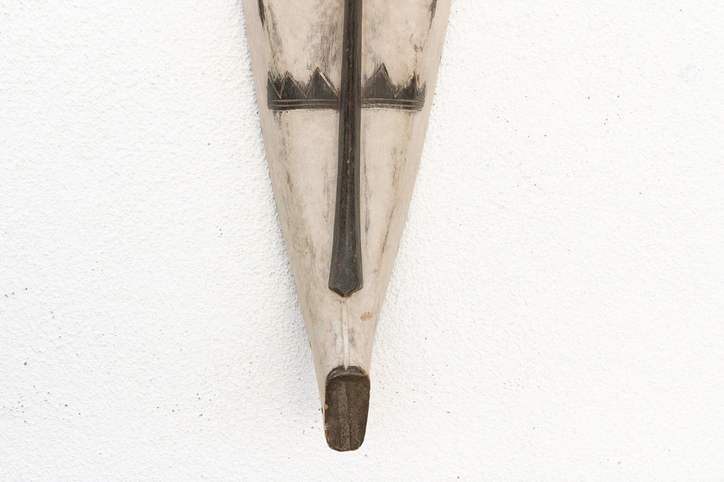 The Crowned Spirit, Large Black & White Fang Mask