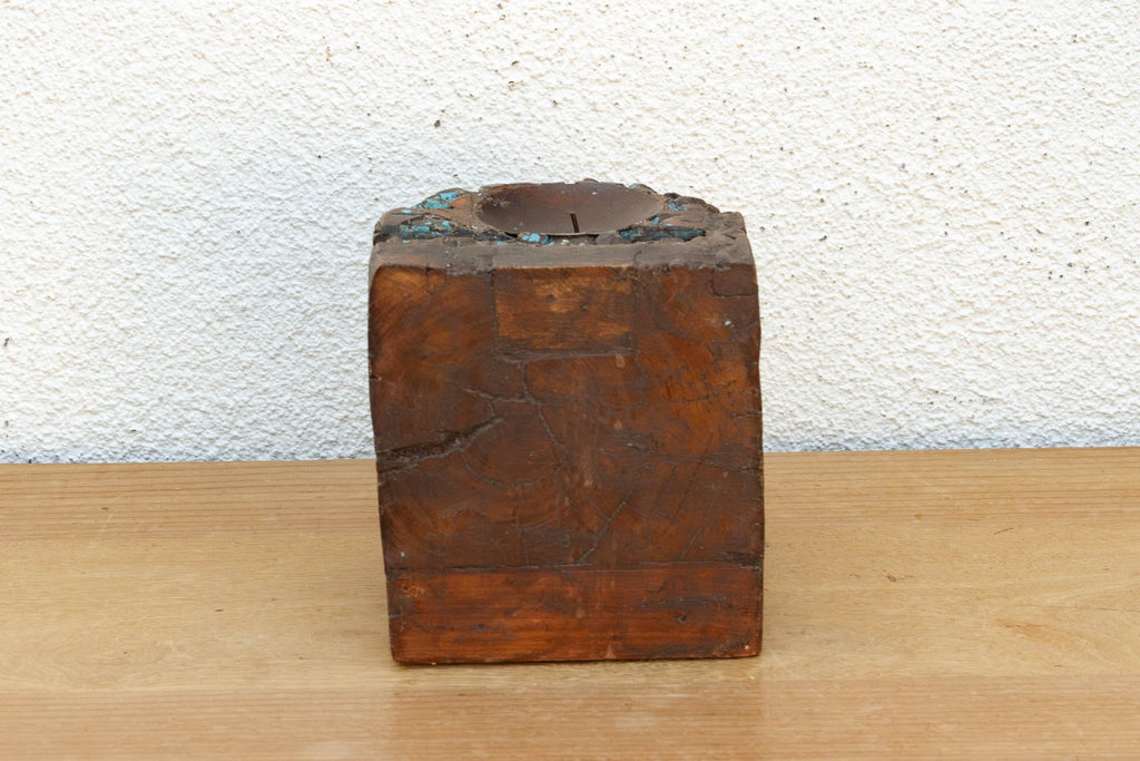Antique Jodhpur Blue Corbel Candle Holder