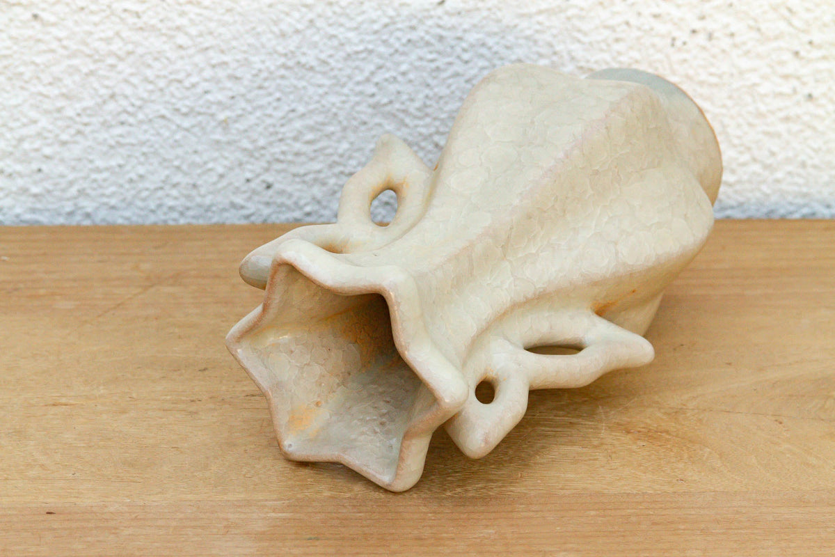Butterfly Handle Celadon Craze Vase