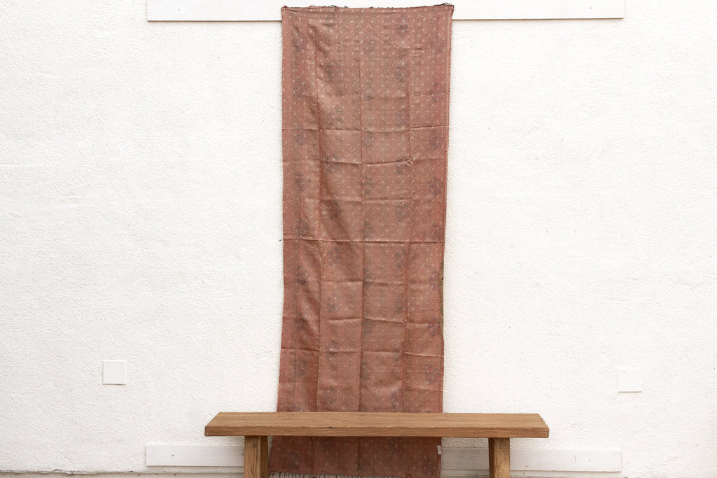 Boho Luxe Silk Kantha Reversible Throw