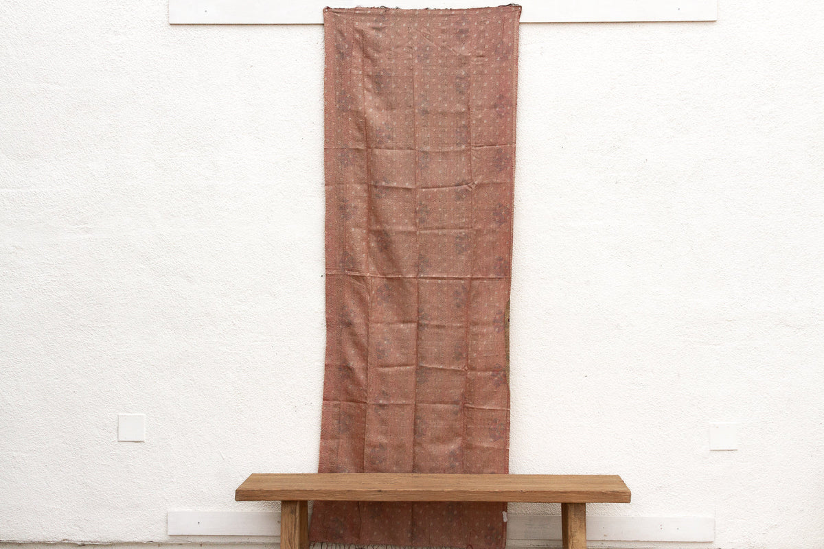 Boho Luxe Silk Kantha Reversible Throw