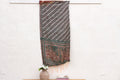 Floral Border Silk Kantha Reversible Throw
