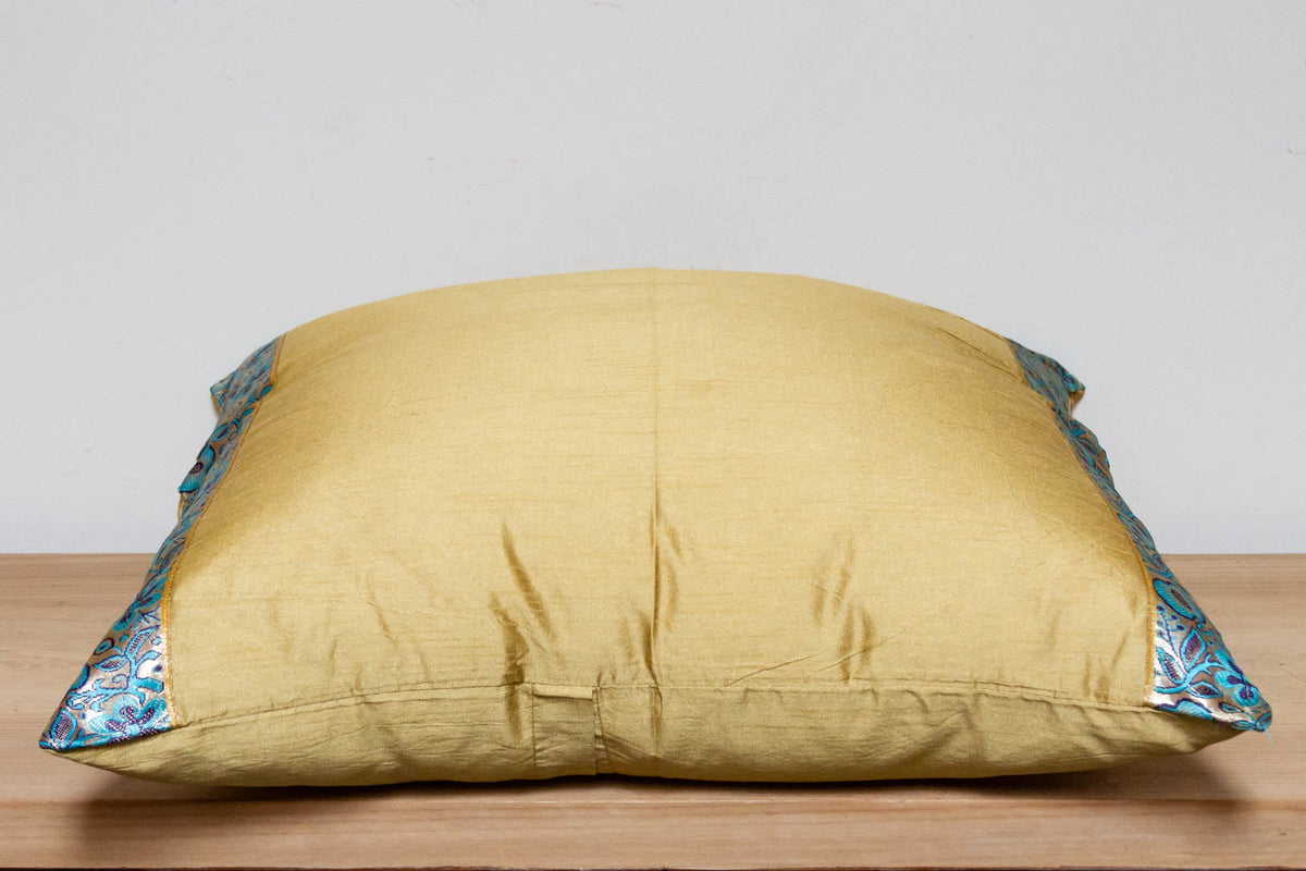 Pampas Festive Silk Euro Pillow Cover