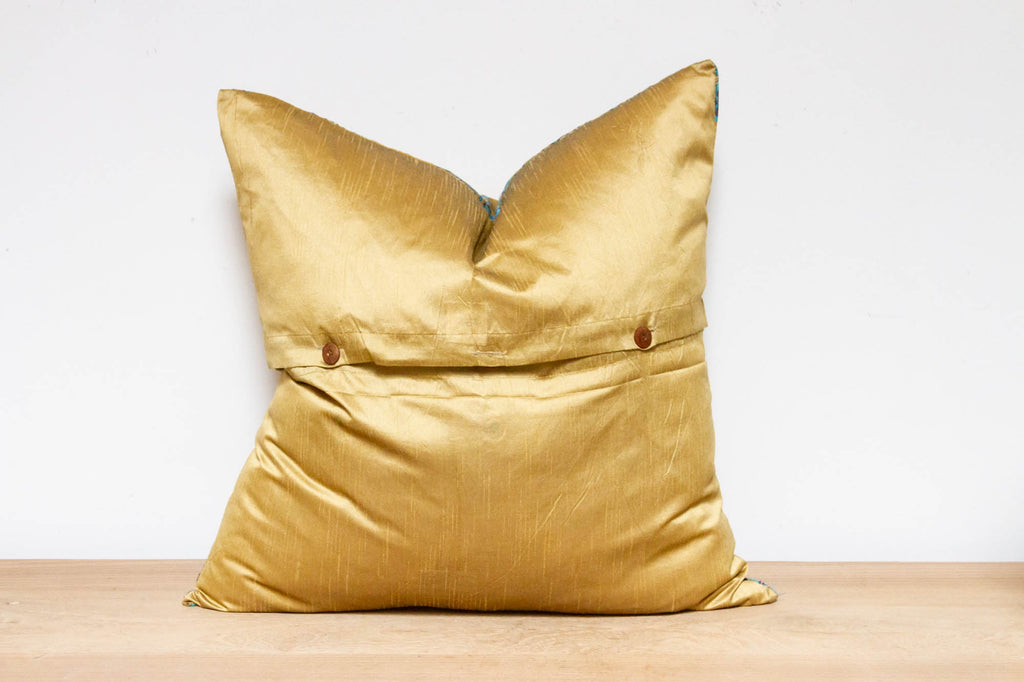 Pampas Festive Silk Euro Pillow Cover