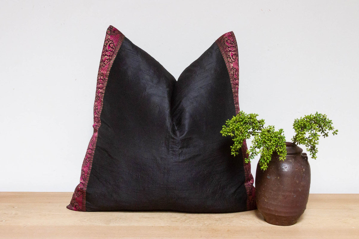 Jade Festive Silk Euro Pillow Cover