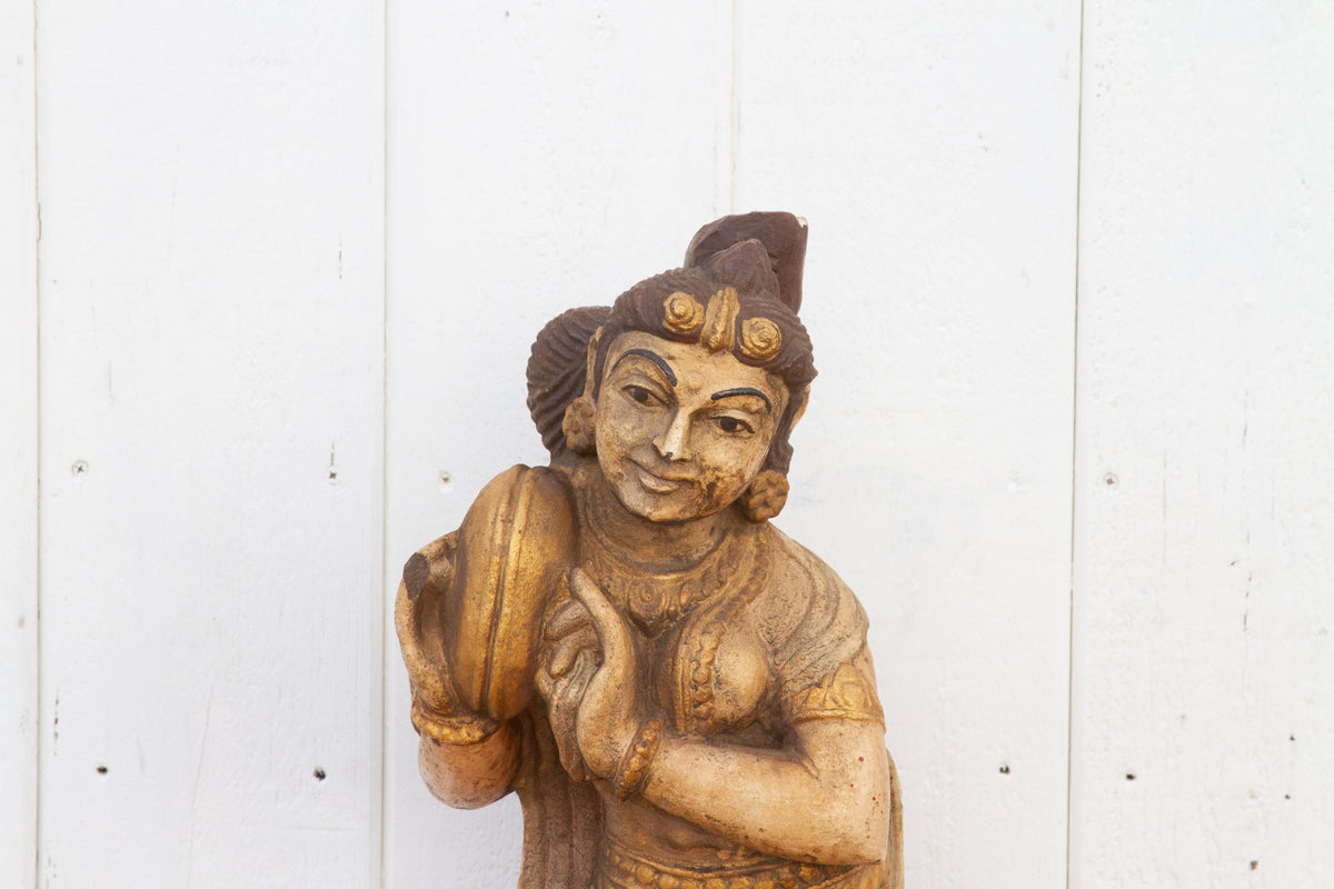 Southern Indian Stone Celestial Figure