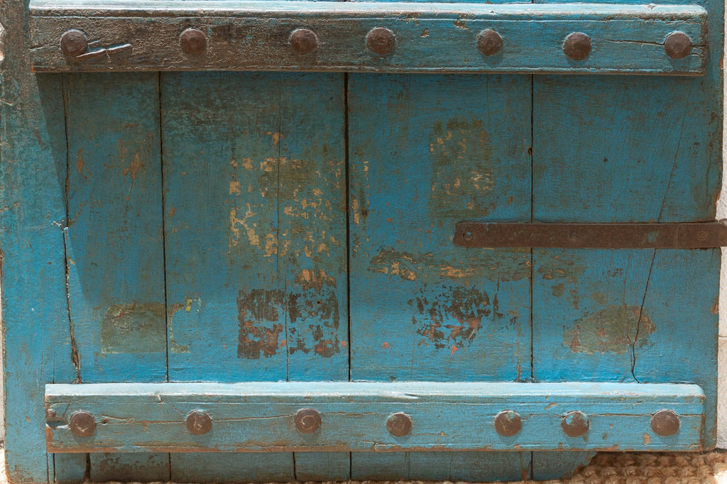 The Blue City Gate, Antique Jodhpur Blue Door