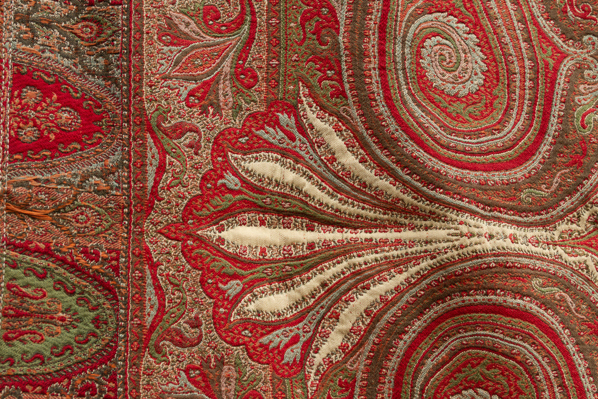 Fine Oversize Kashmir Pashmina Fabric