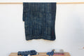 Ancestral Hearth Indigo Mud Cloth Throw
