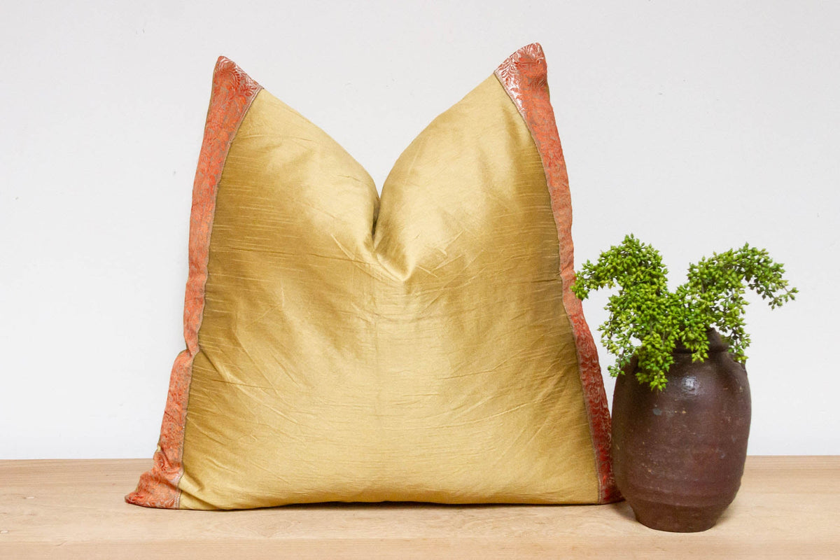 Firefly Festive Silk Euro Pillow Cover