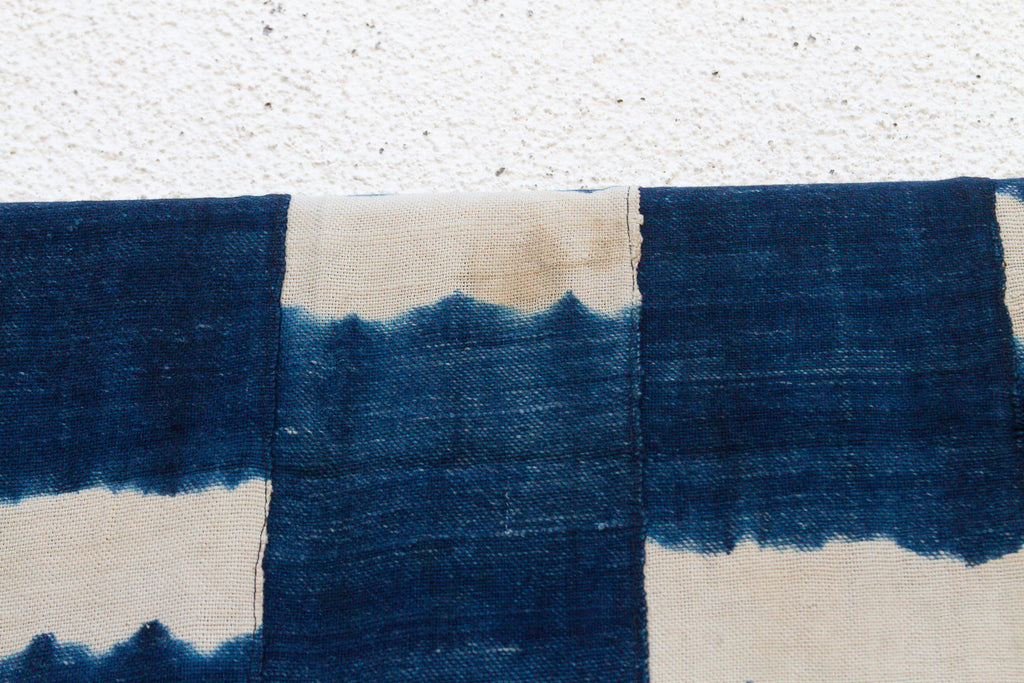 Caravan Trail Indigo Mud Cloth Throw