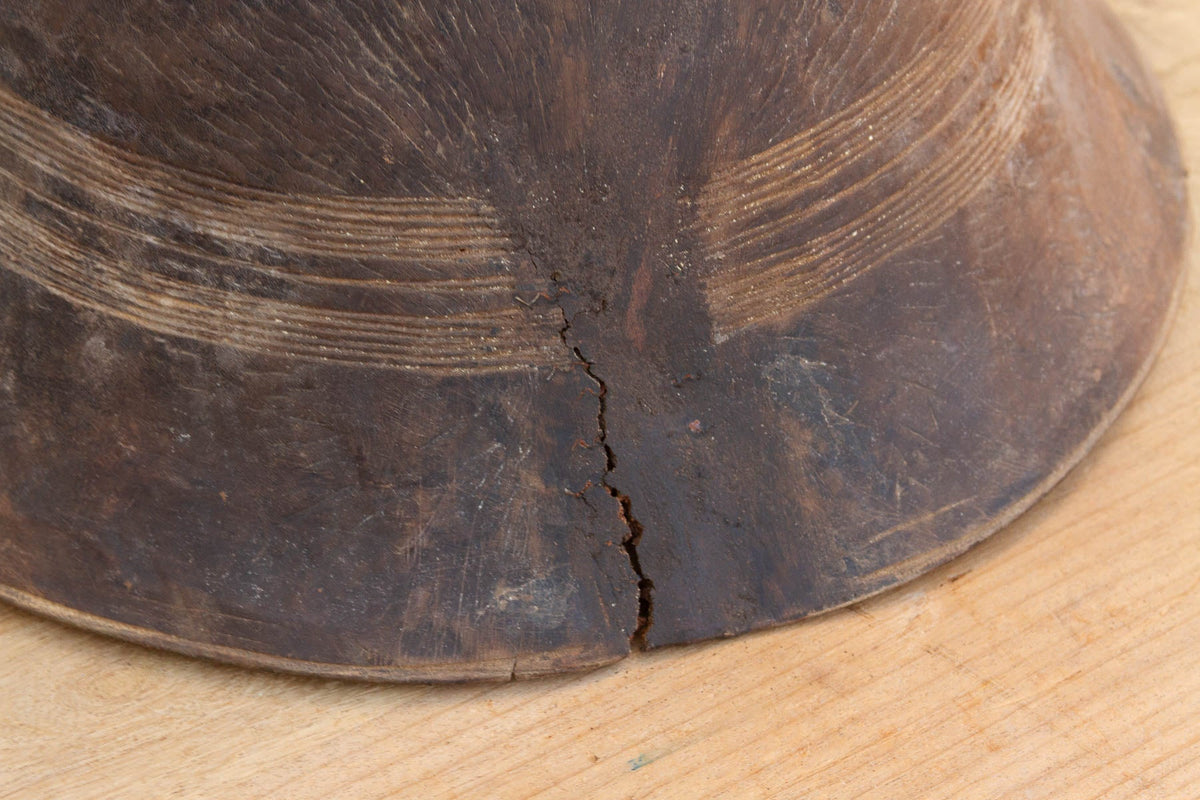 Antique Oromo Wooden Milk Bowl