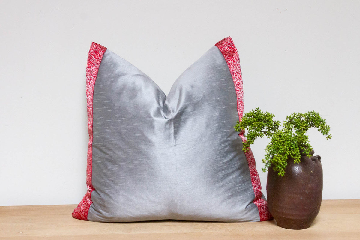 Star Dust Festive Silk Euro Pillow Cover