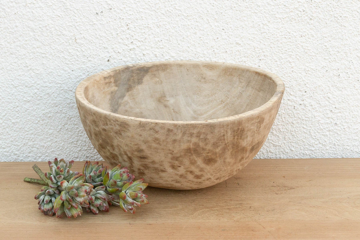Handhewn African Root Bowl