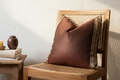 Hickory Festive Silk Euro Pillow Cover