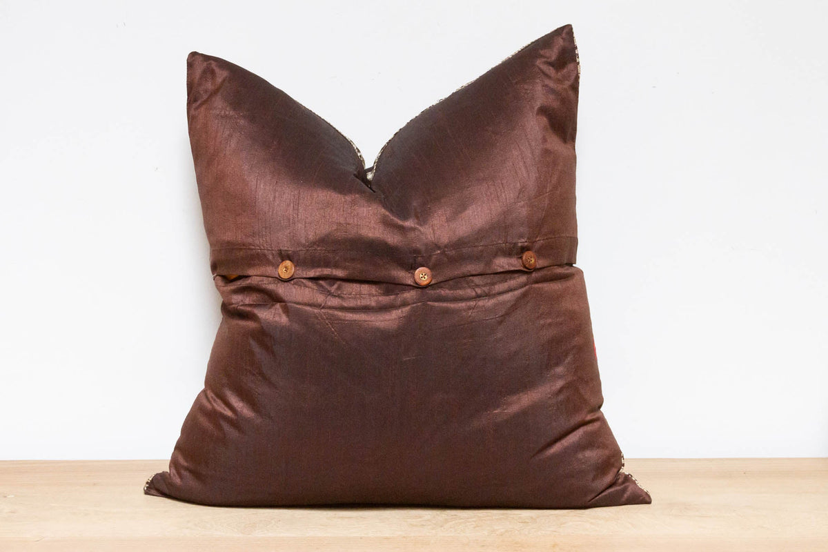 Kobicha Festive Silk Euro Pillow Cover