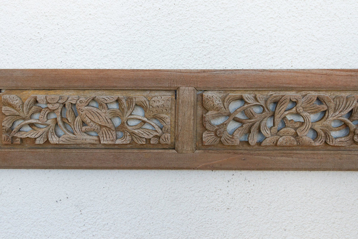Antique Eastern Canopy's Entrance Carving