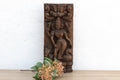 Vishnus Grace Antique Indian Finely Carved Panel