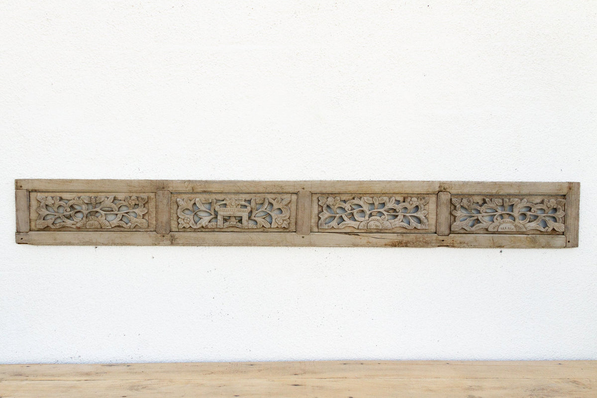 Original Temple Carved Fragment Wall Art