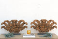 Spiritual Guardians, Pair of Antique Burmese Buddha Figures