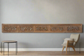 Asian Architectural Panel of Five Plowing Forms