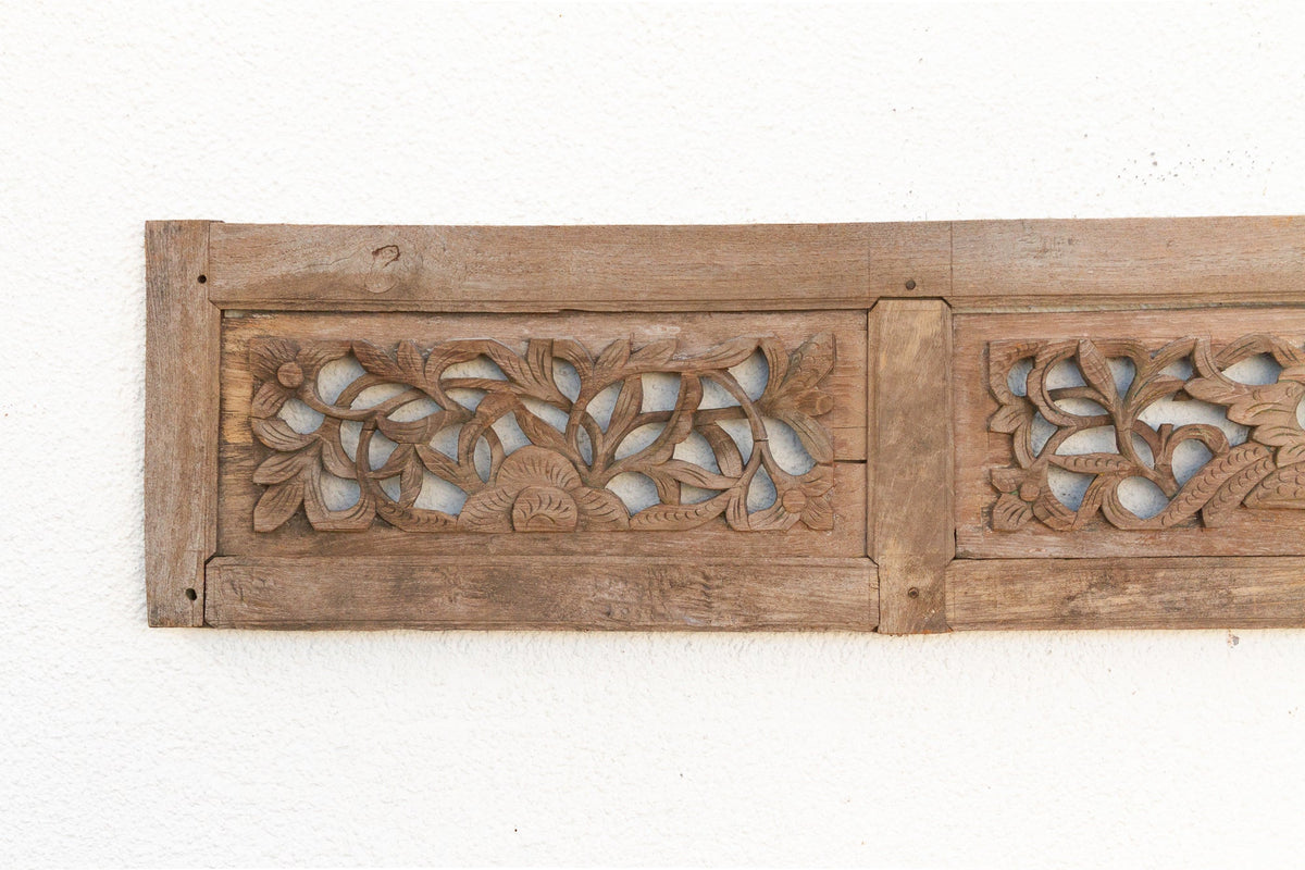 Asian Architectural Panel of Five Plowing Forms