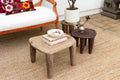 Spider Top, Nupe Carved Stool