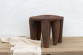 Six Legged African Carved Nupe Stool