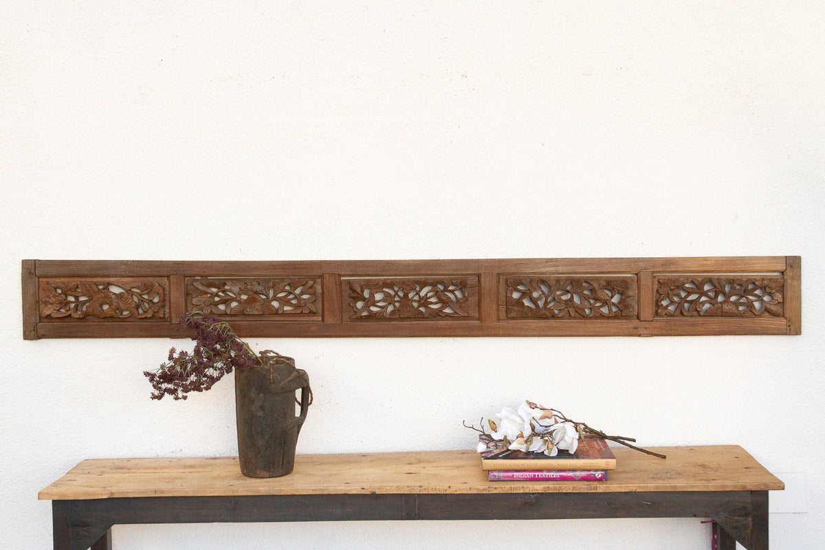 Radiant Rustic Botanical Salvaged Wall Panel