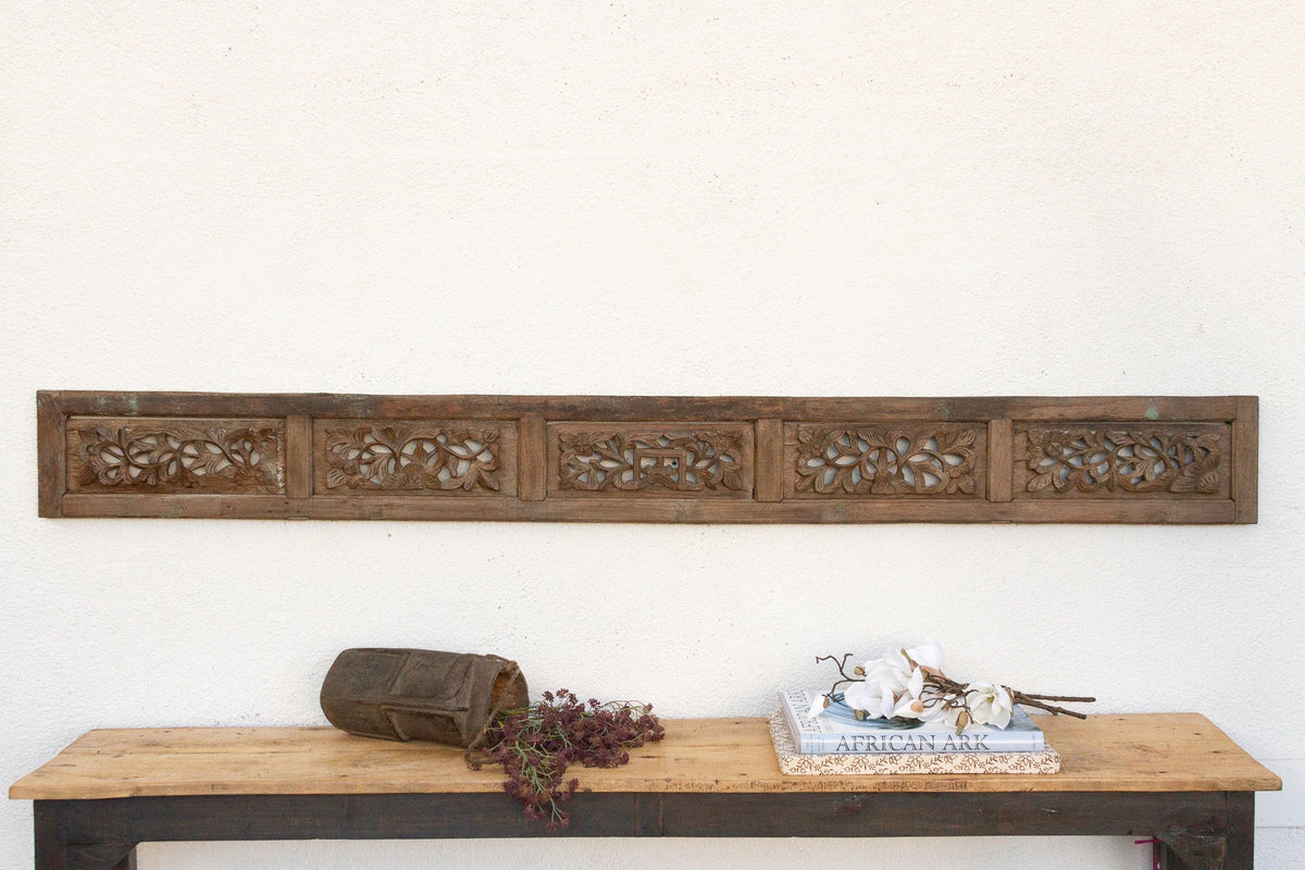 Celestial Garden Bloom Antique Panel
