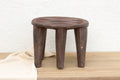 Carved Nupe Riverstone Rest Stool