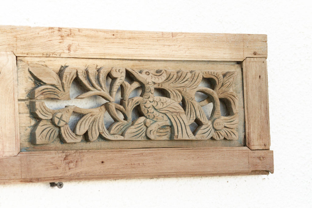 Sun-Bleached Botanical Wall Panel