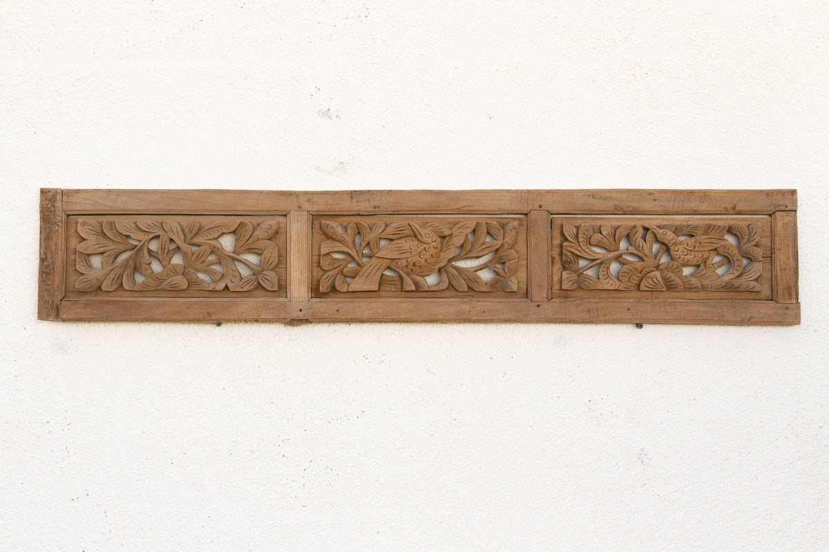 Flight of Birds Antique Carving