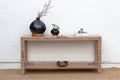 Extraordinary Leaf & Flower Inlay Console Table