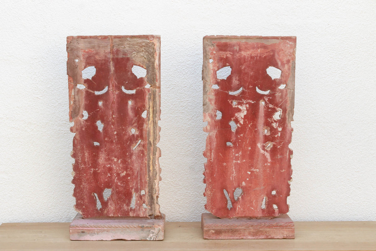 Set of 2, Vintage Krishna Statues