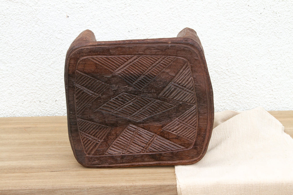 Firelight Nupe Carved Stool