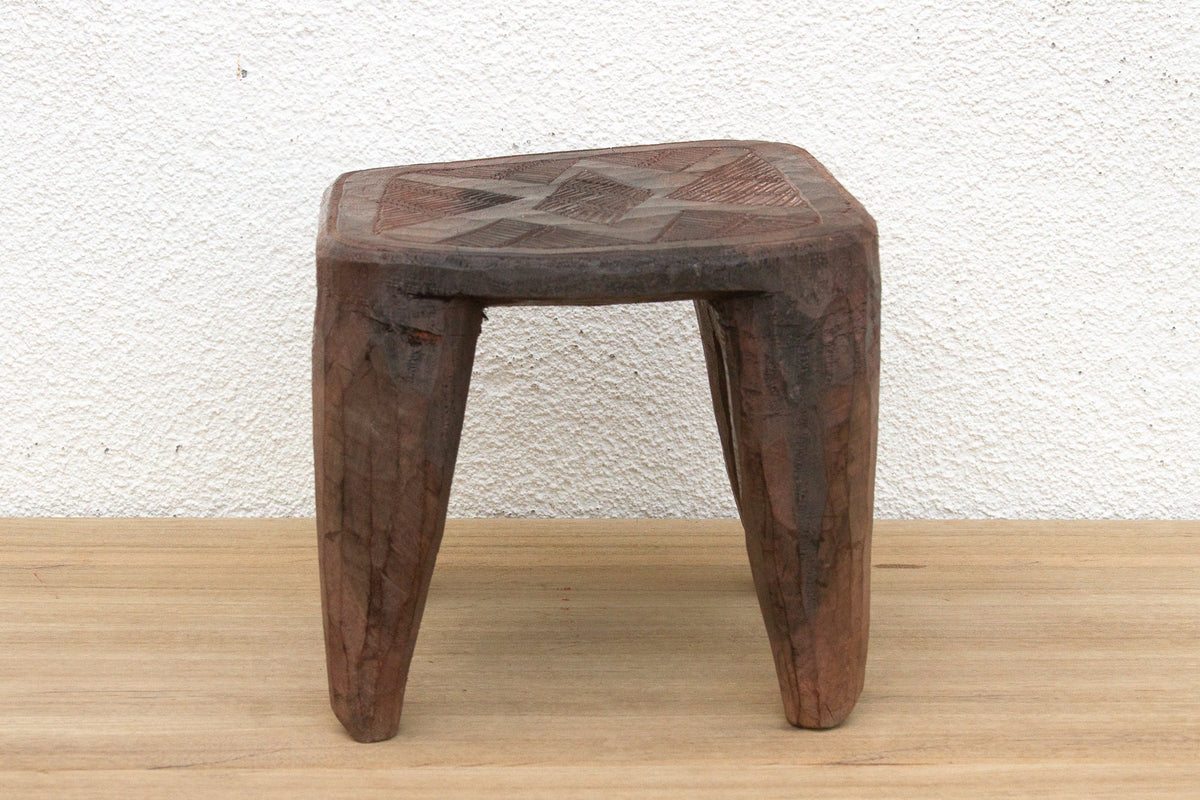 Firelight Nupe Carved Stool