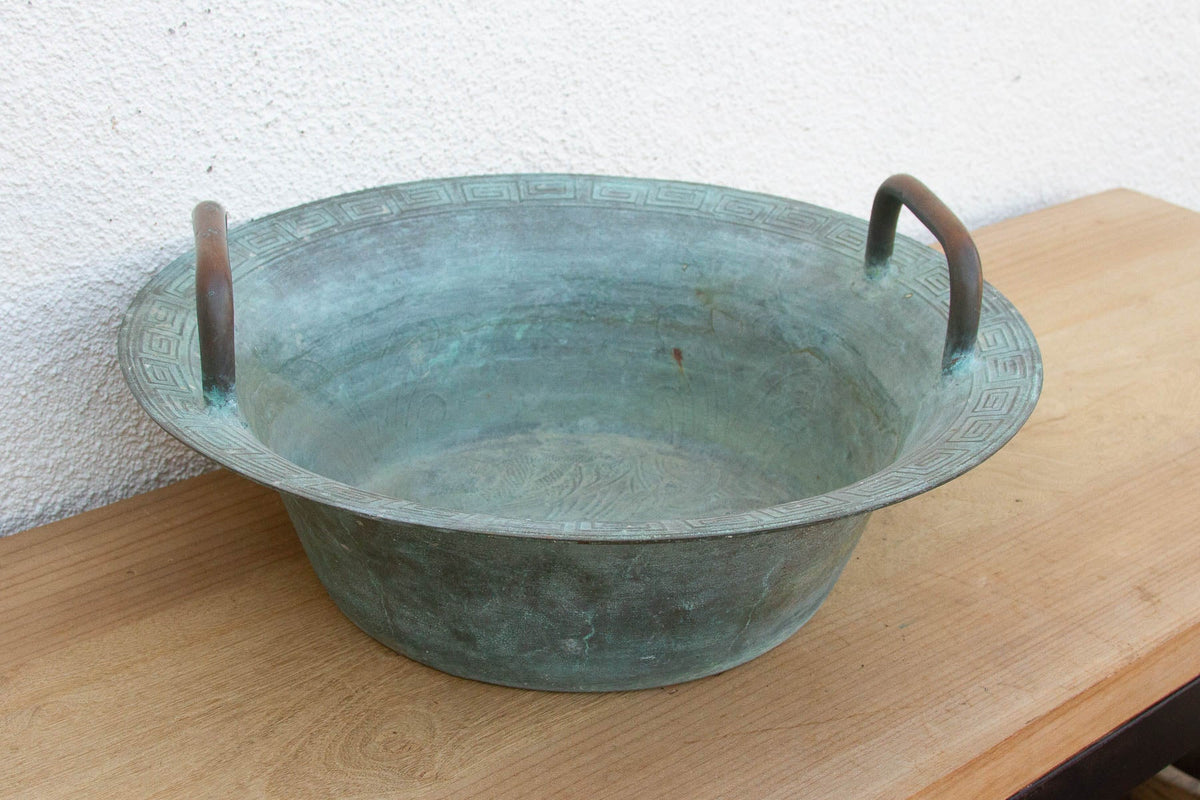 Monumental Bronze Dragon Basin