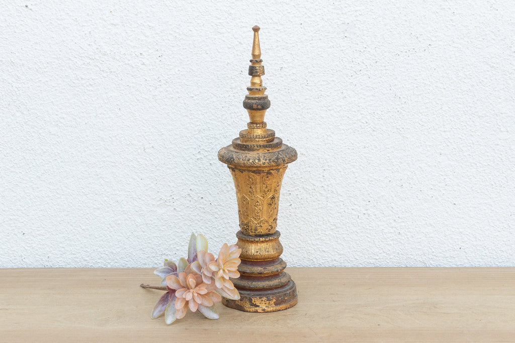 Tall & Slim Gold Thayo Stupa