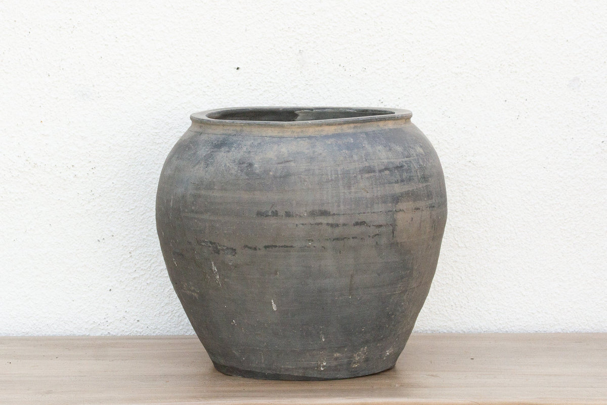 Charming Aged Mudstone Pot