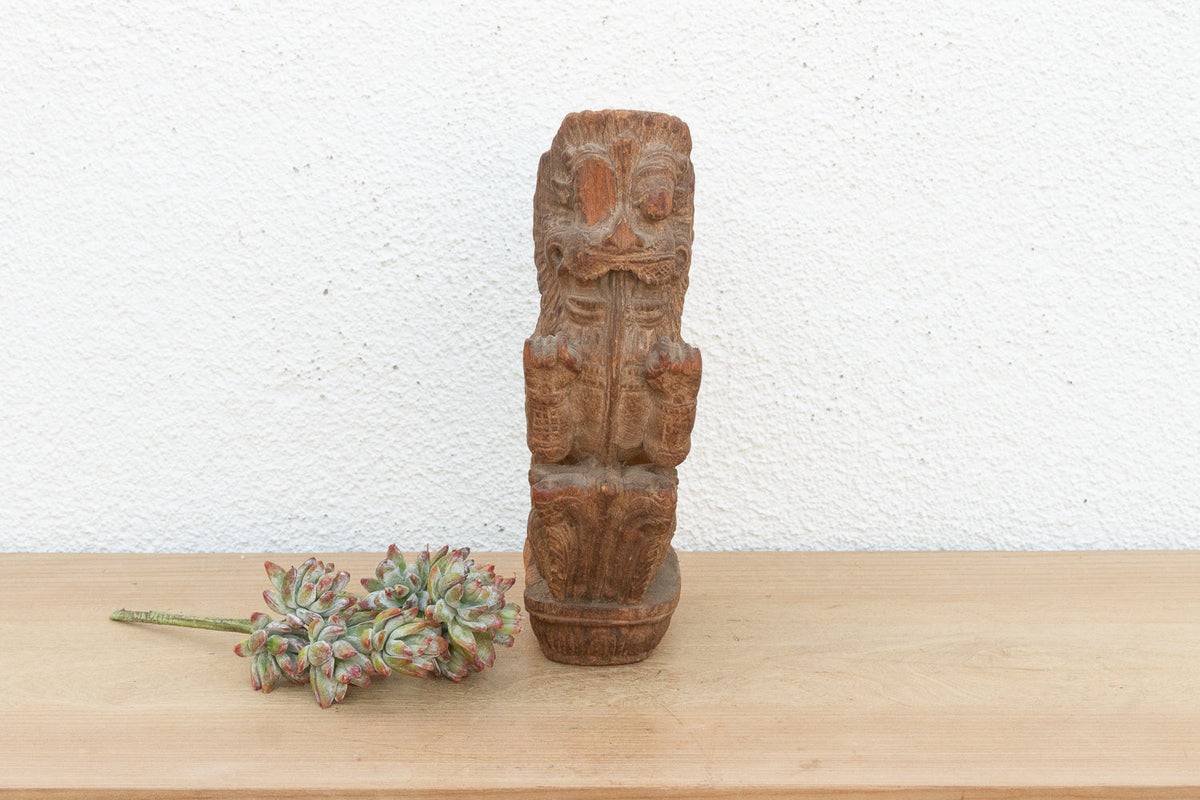Striking Antique Yali Architectural Corbel